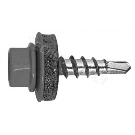 RAL 9008, d=4.8, l=19mm-100mm | Tvirtinimo detalės RAL 9008, d=4.8, l=19mm-100mm | Technosta - tvirtinimo detalės